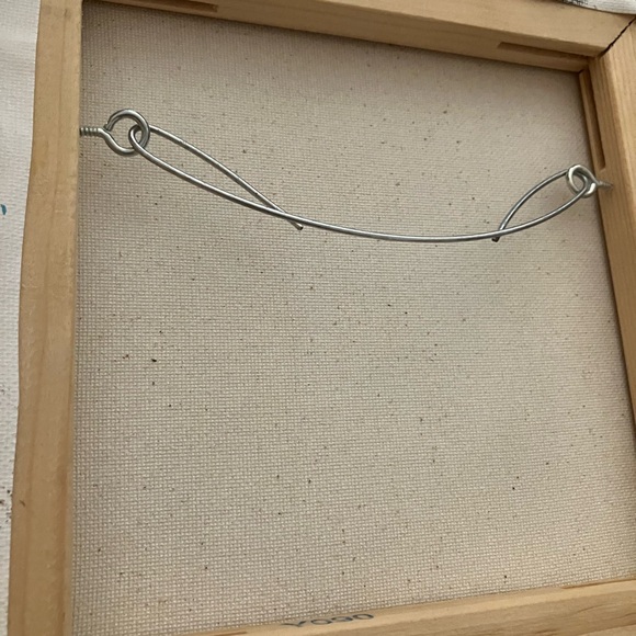 Ferret Mushroom Gold Accent Painting Original Art honeybee Artwork Artettina USA - Picture 11 of 11